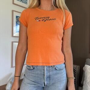 Vintage Tommy Jeans Orange Baby
